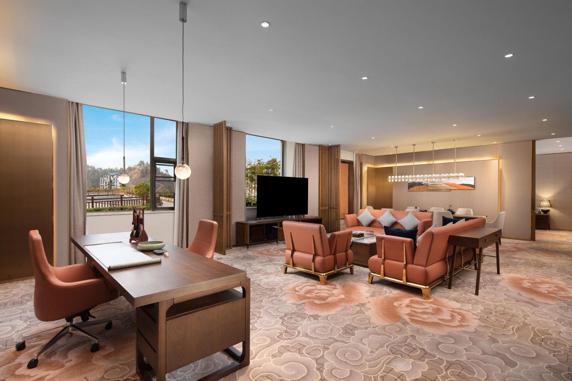 Wyndham Shiyan Downtown Hotel Bagian luar foto