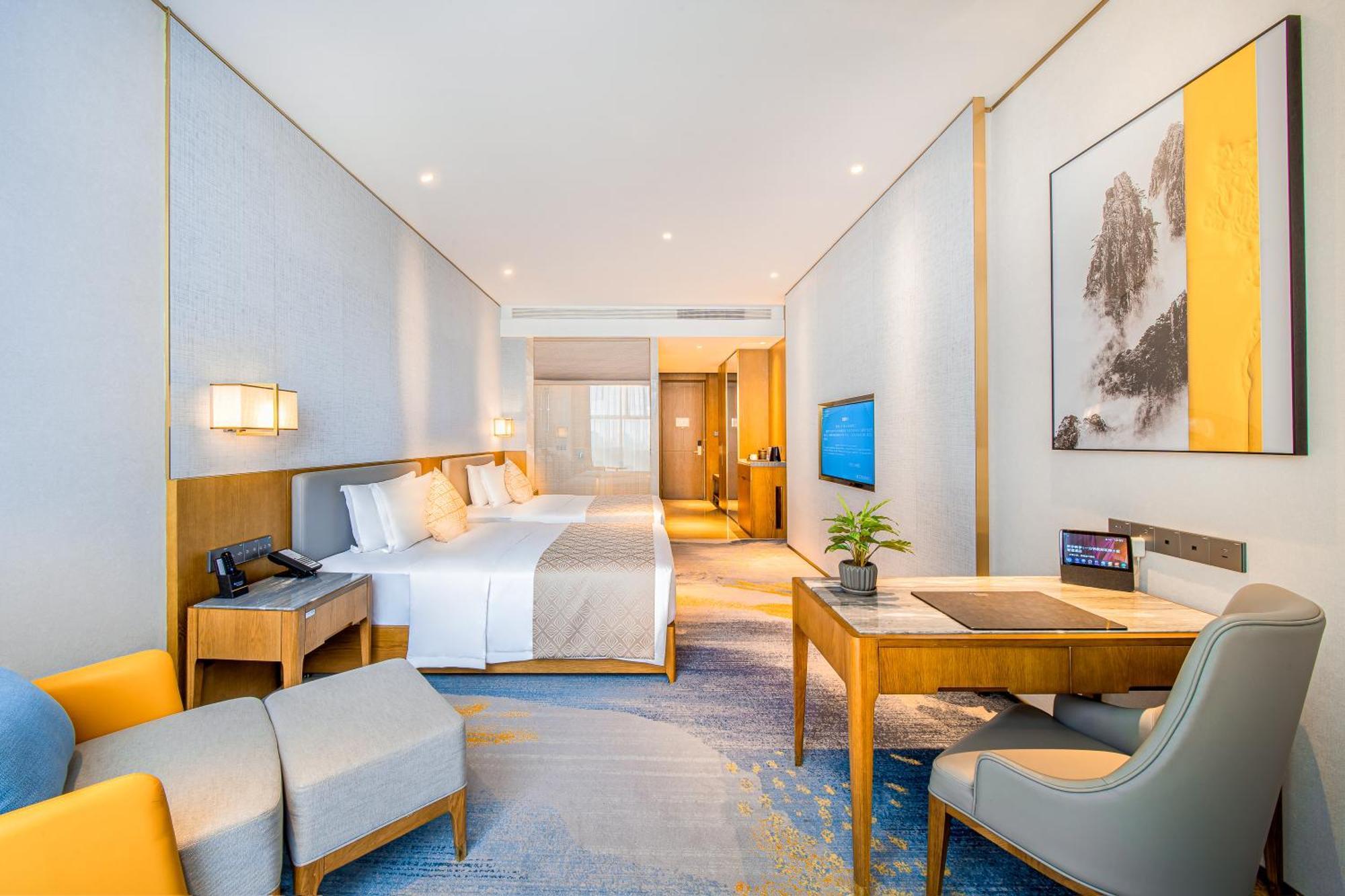 Wyndham Shiyan Downtown Hotel Bagian luar foto